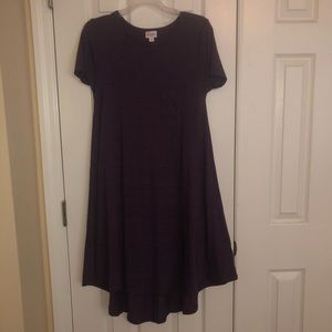 Lularoe Carly Eggplant purple size XS